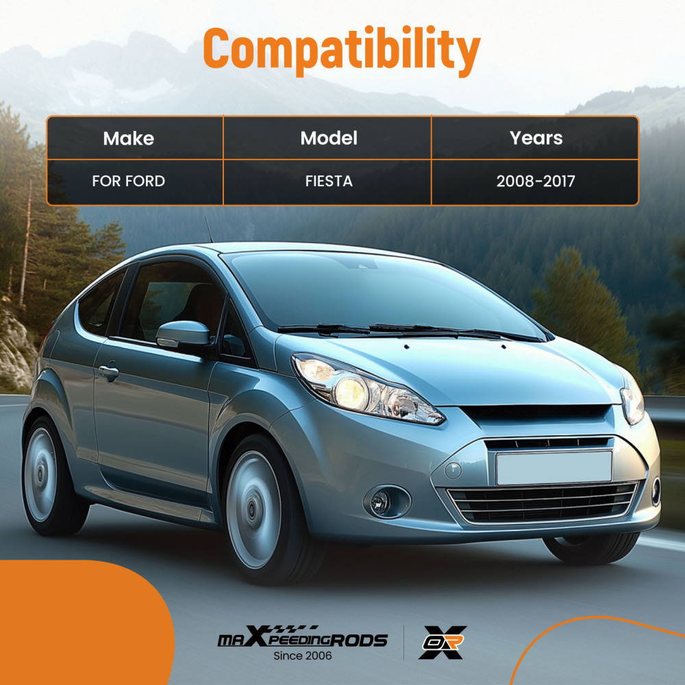 6PCS BRACCI DI CONTROLLO INFERIORI ANTERIORI compatibile per FORD FIESTA VI 2008-2017 LHRH