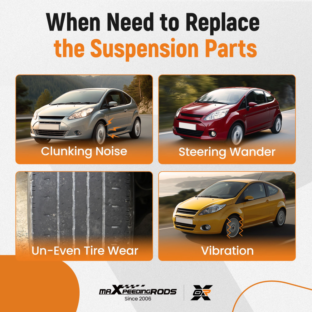 6PCS BRACCI DI CONTROLLO INFERIORI ANTERIORI compatibile per FORD FIESTA VI 2008-2017 LHRH