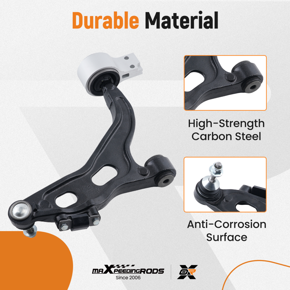 Lower Control Arm Front Left compatible for Ford Five Hundred 2005-2007 MS40147 RK621604