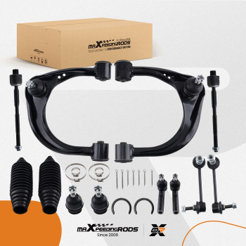 12Pc Front Upper Control Arm Suspension Kit compatible for Toyota 4Runner Lexus GX470 03-09