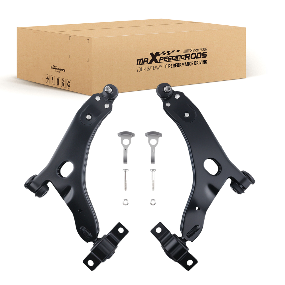 Front Lower Control Arm w/Ball Joint Left Right compatible for Ford Focus 00-04 YS4Z3078BA