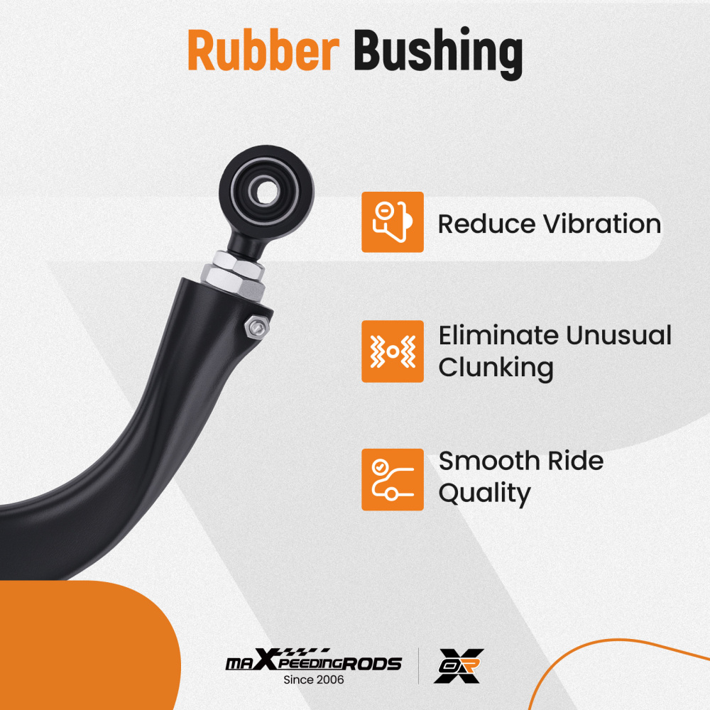 4x Rear Upper Lower Forward Control Arm compatible for Ford C-Max Focus compatible for Mazda 3 5 2004-2018