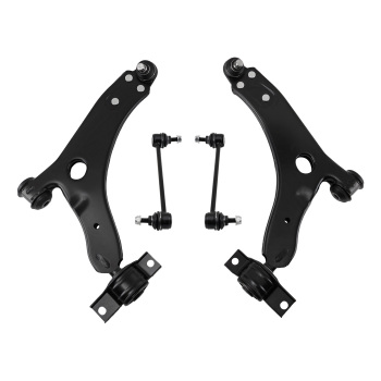 Front Lower Control Arms Ball Joints Sway Bars compatible for Ford Focus 2004-2011