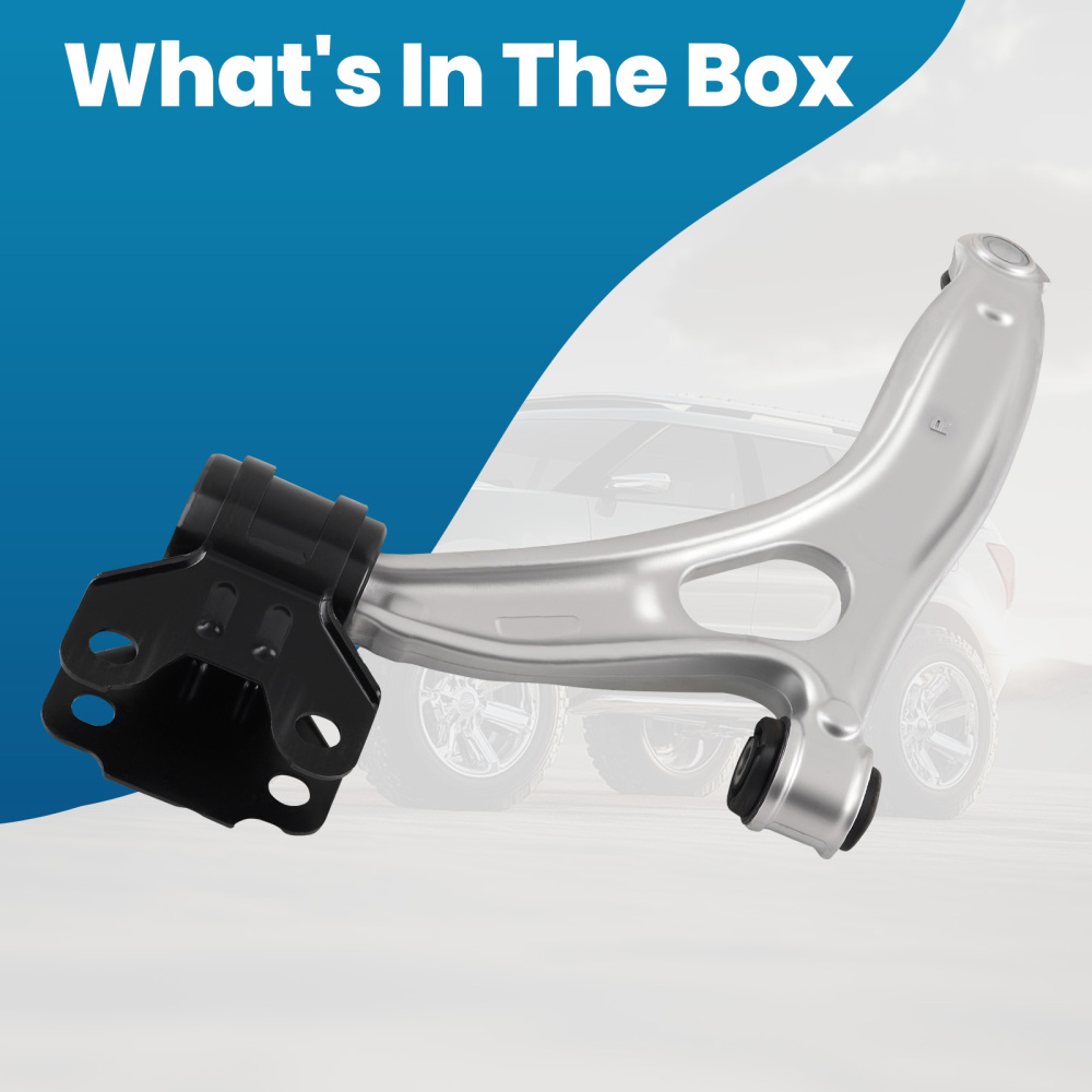 Lower Control Arm Assembly Right Front compatible for Ford Focus C-Max 2012-18 CMS401101