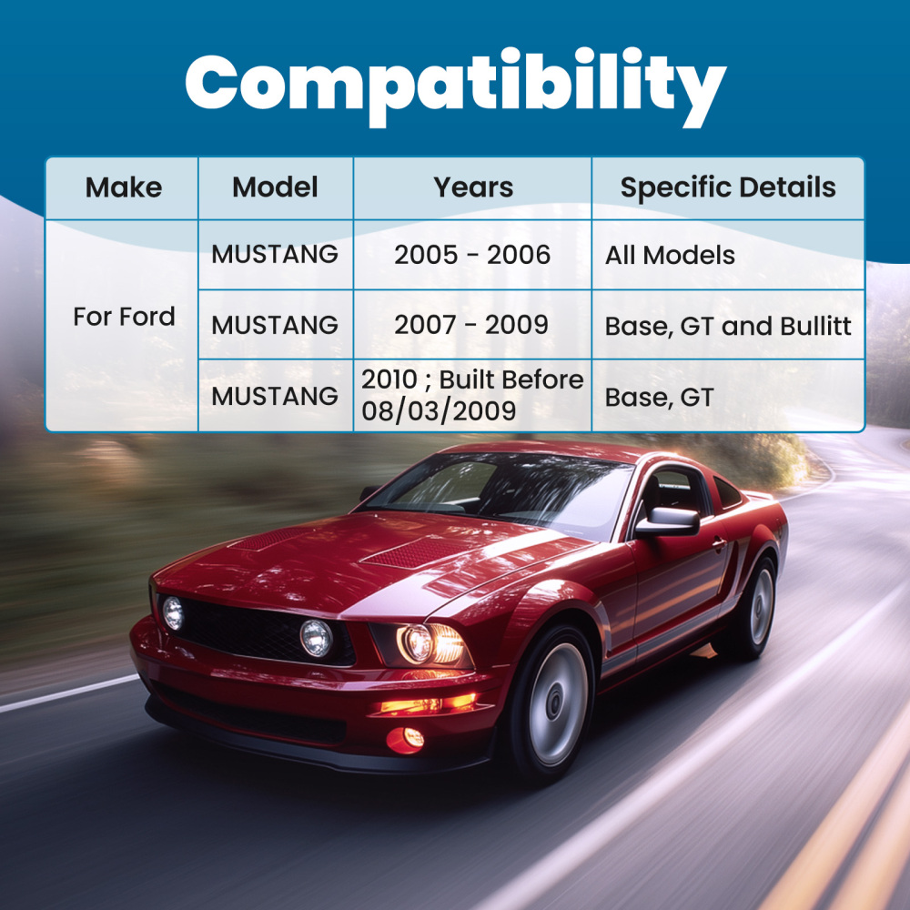 Front Lower Right Control Arm w/ Ball Joint compatible for Ford Mustang 2005-2010 K80726