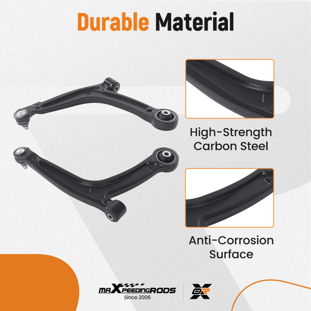 Control Arm Front Lower compatible for Fiat 500/Compatible for Ford Ka 51857022 51857021 154024