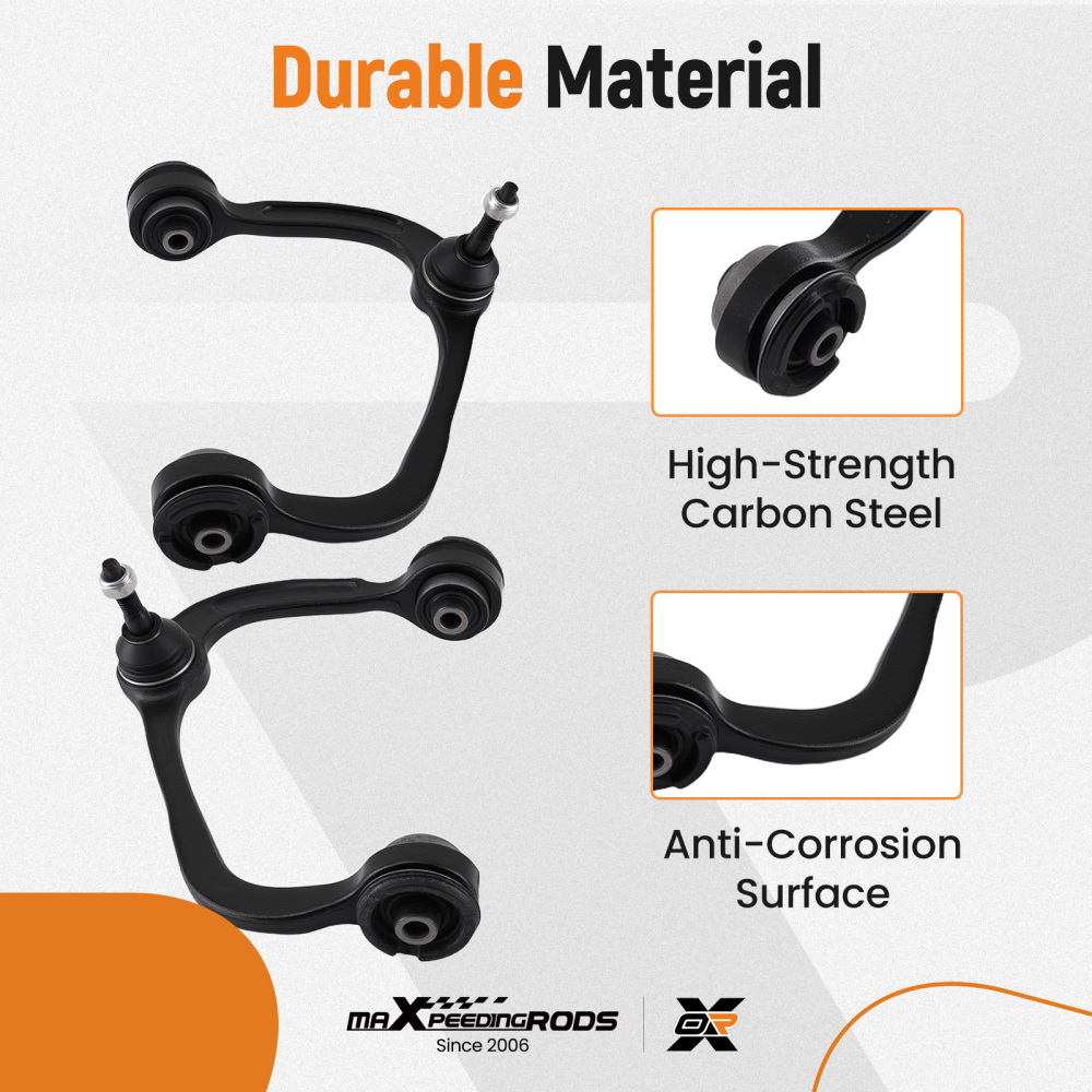 12x Front UpperLower Control Arm +Ball Joint Kit compatible for Ford F-150 2009-2013