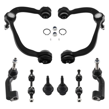 8x Front Upper Control ArmLower Ball Joint Link Kit compatible for Ford F-150 2009-2014