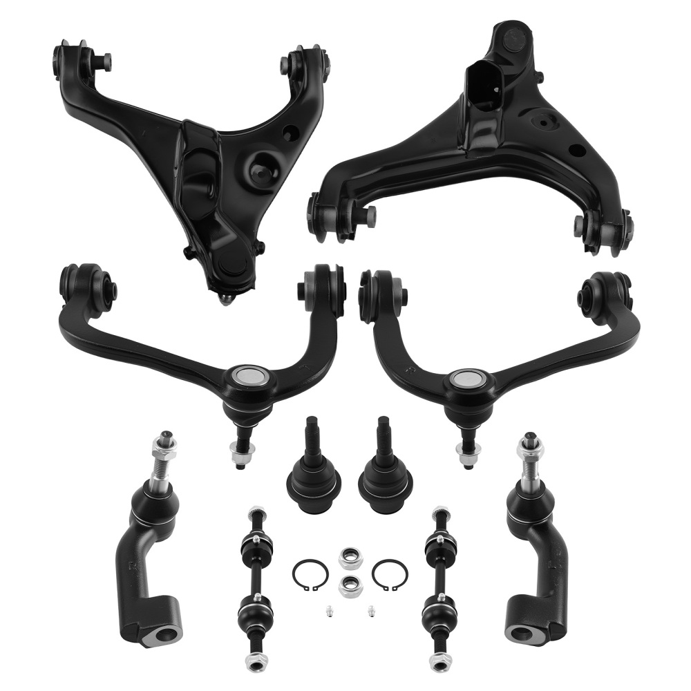 Upper Lower Control Arm Ball Joint Front Suspension Kit compatible for Ford F150 4WD 09-13