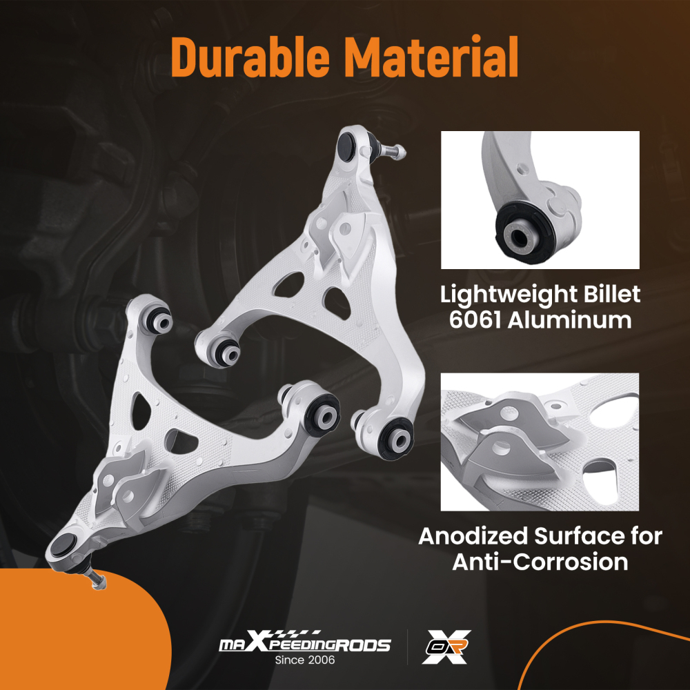 12x Front Upper Lower Control Arm Sway Bar Link compatible for Ford F-150 2005 4WD K80403