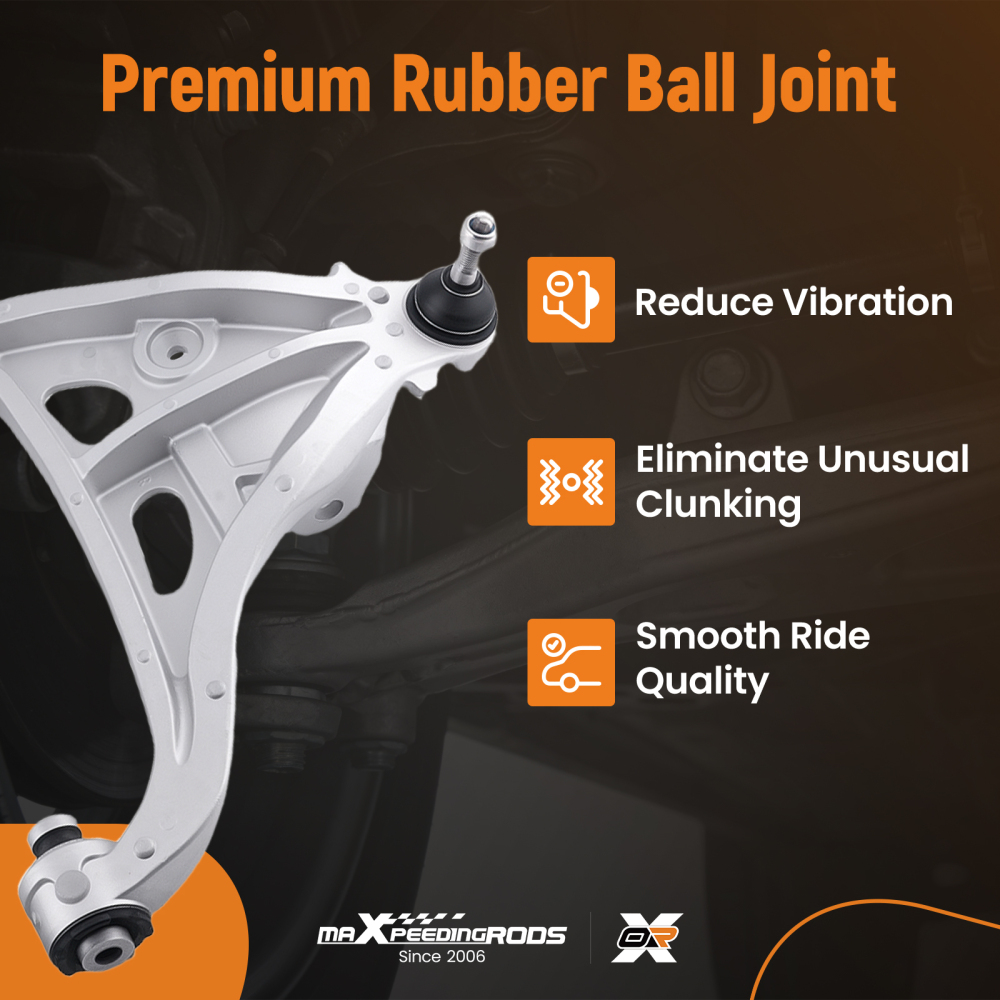 12x Front Upper Lower Control Arm Sway Bar Link compatible for Ford F-150 2005 4WD K80403