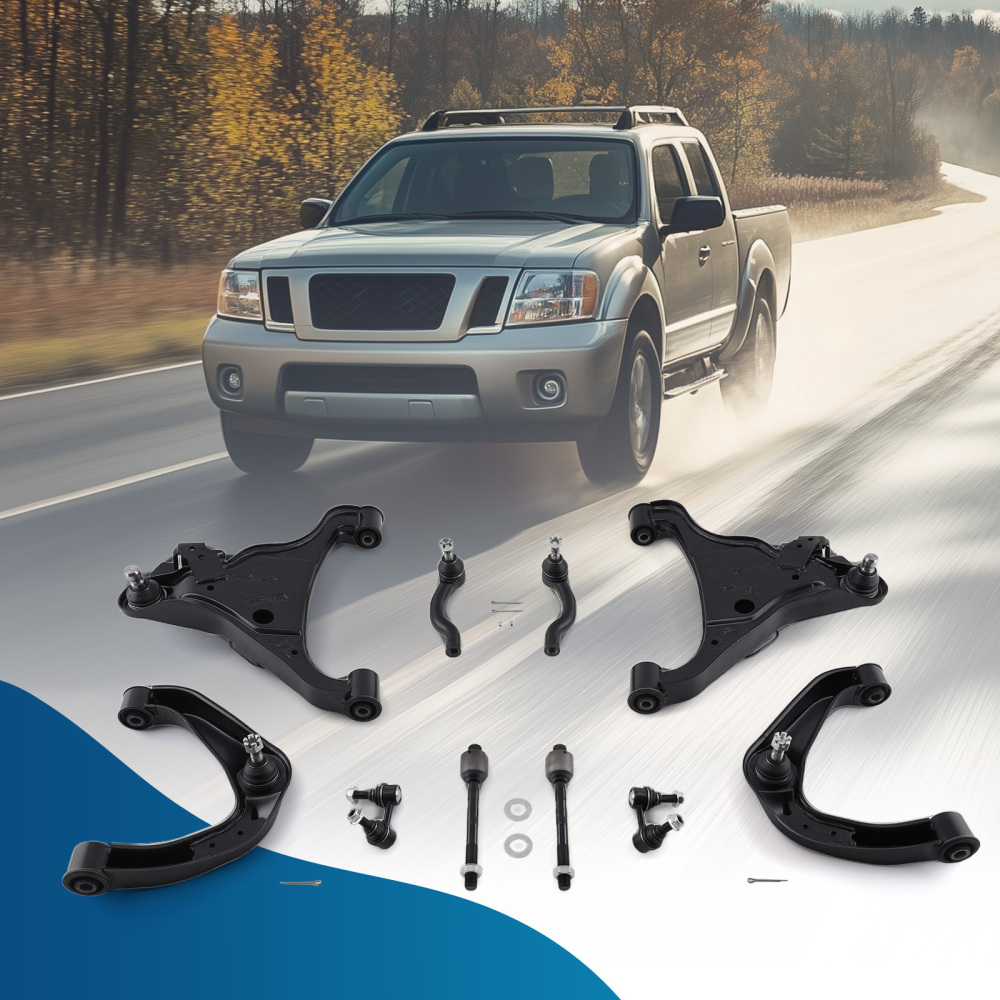 maXpeedingrods 10Pcs Front Upper Lower Control Arms Suspension Kit Compatible for Nissan Pathfinder 2005-2012