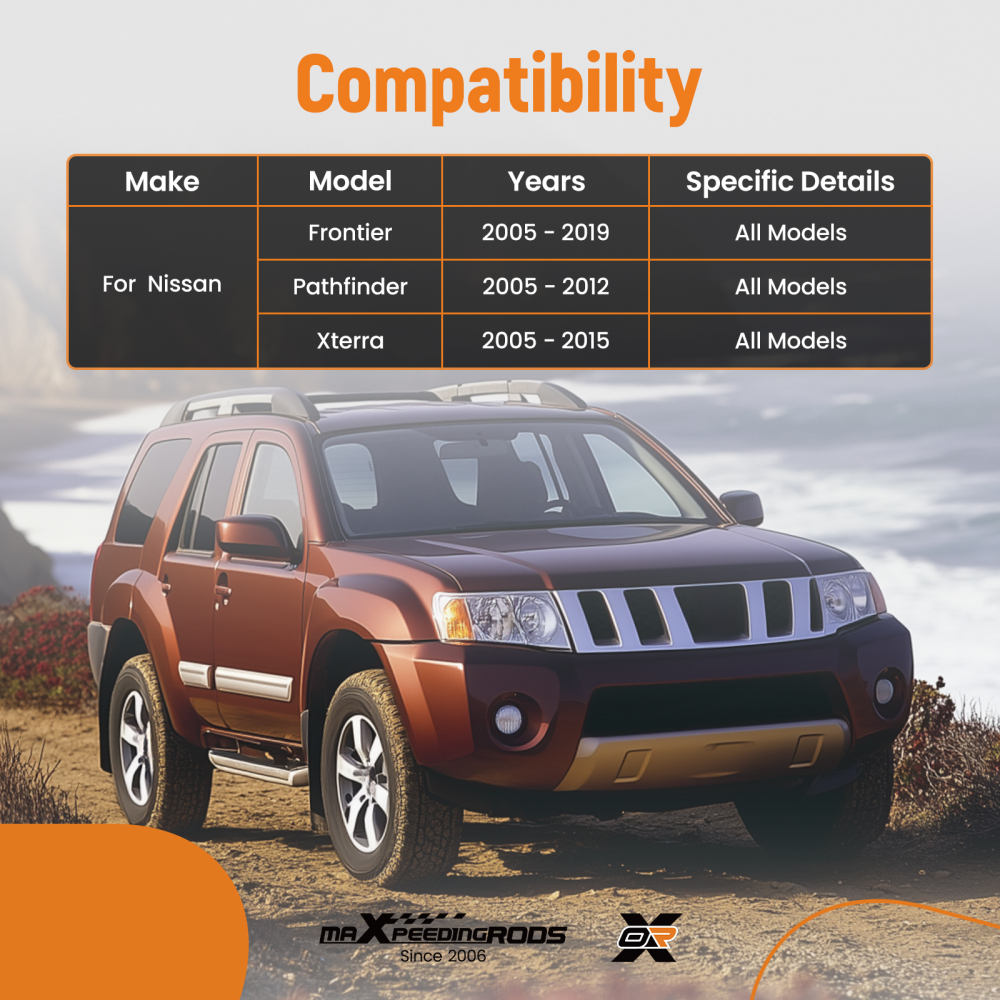 Front Upper Control Arm Ball Joint Assembly compatible for Nissan Frontier Pathfinder 05-19