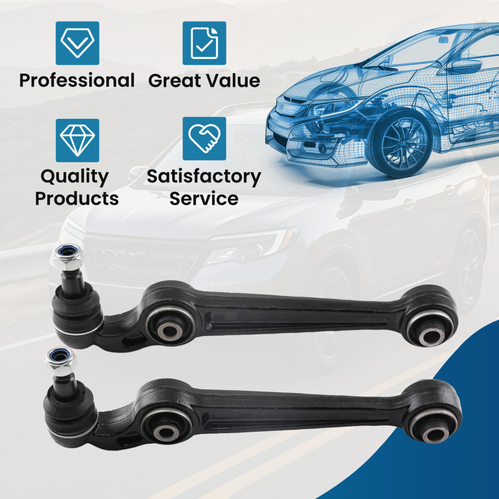 2x Lower Front Control Arm compatible for Ford Fusion compatible for Lincoln MKZ 2006-2007 Mazda6 03-08