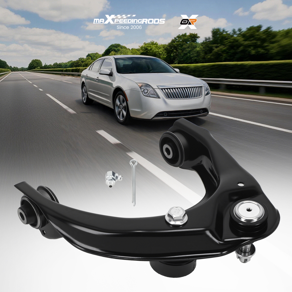 Front Control Arm Upper Left For 06-12 compatible for Ford Fusion compatible for Lincoln MKZ compatible for Mazda 6 Mercury