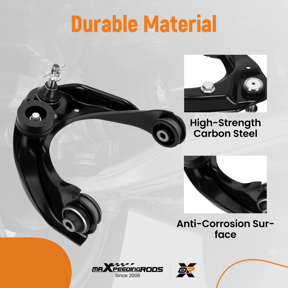 Front Control Arm Upper Left For 06-12 compatible for Ford Fusion compatible for Lincoln MKZ compatible for Mazda 6 Mercury