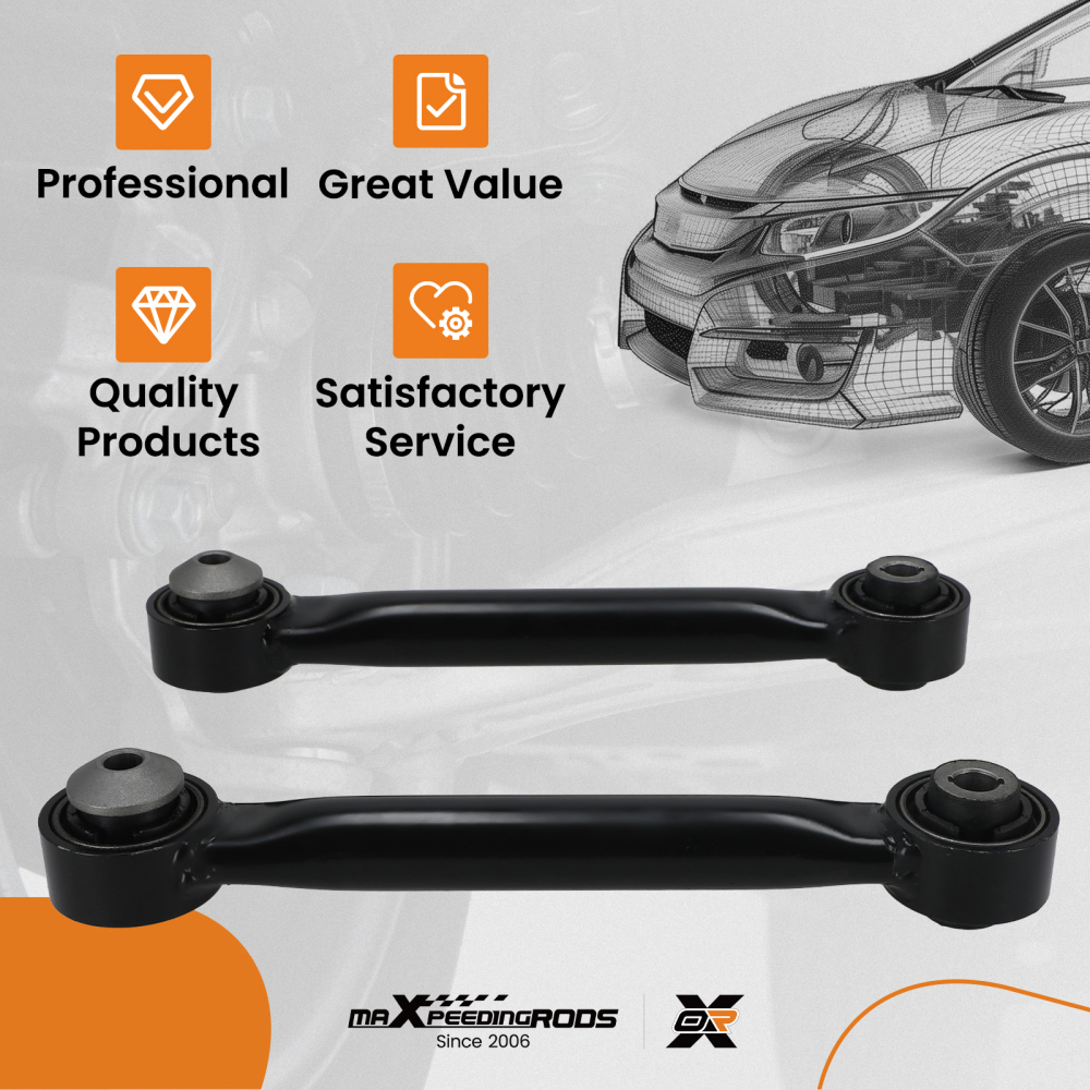 Rear Lower Forward Control Arm Left Right compatible for Ford Fusion MKZ 13-19 2020 K643201