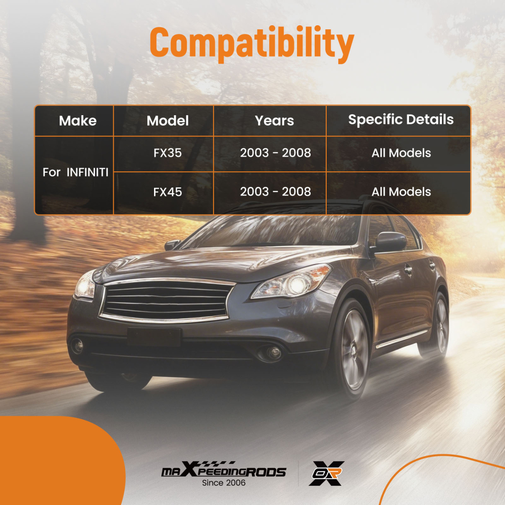 Front Lower Control Arm Assembly Passenger compatible for Infiniti FX35 FX45 2003-2008