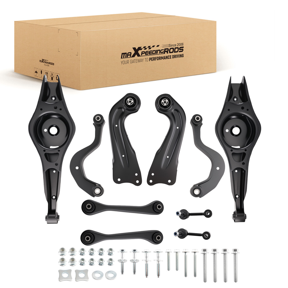 10X REAR WISHBONE CONTROL ARM SET compatible for VW GOLF 56 compatible for AUDI A3 8P PASSAT 362 3C2 LH+RH