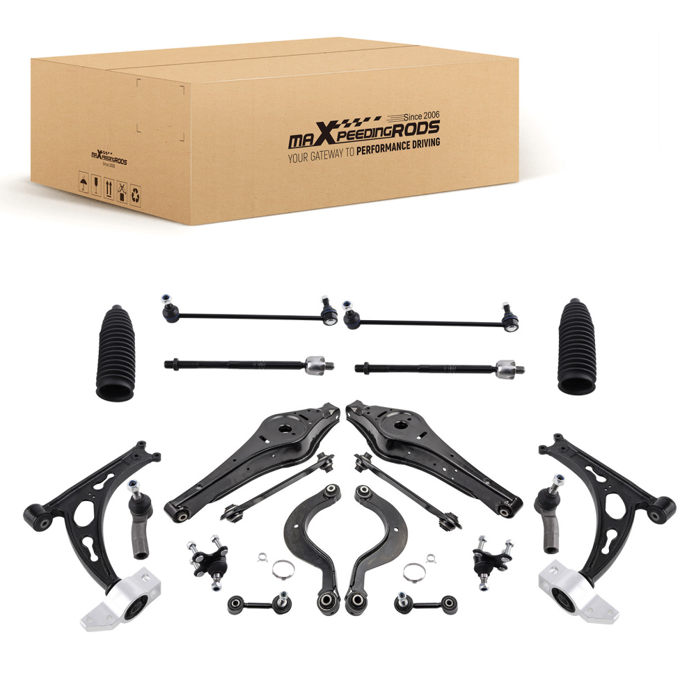 KIT DE BRAS DE SUSPENSION AVANT ARRIÈRE compatible pour AUDI A3 compatible pour VW GOLF 5 6 compatible pour SEAT ALTEA compatible pour SKODA