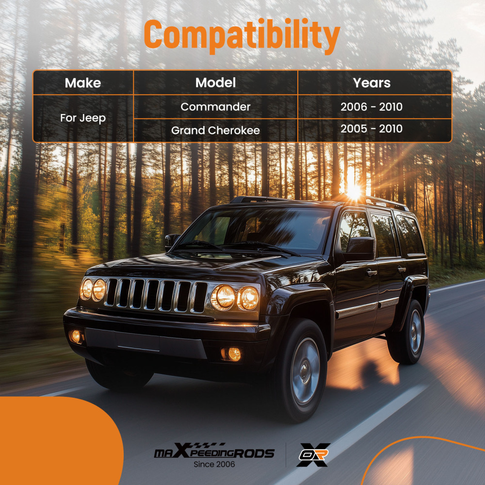 Front Upper Control ArmBall Joint compatible for Jeep Commander Grand Cherokee 2005 - 10