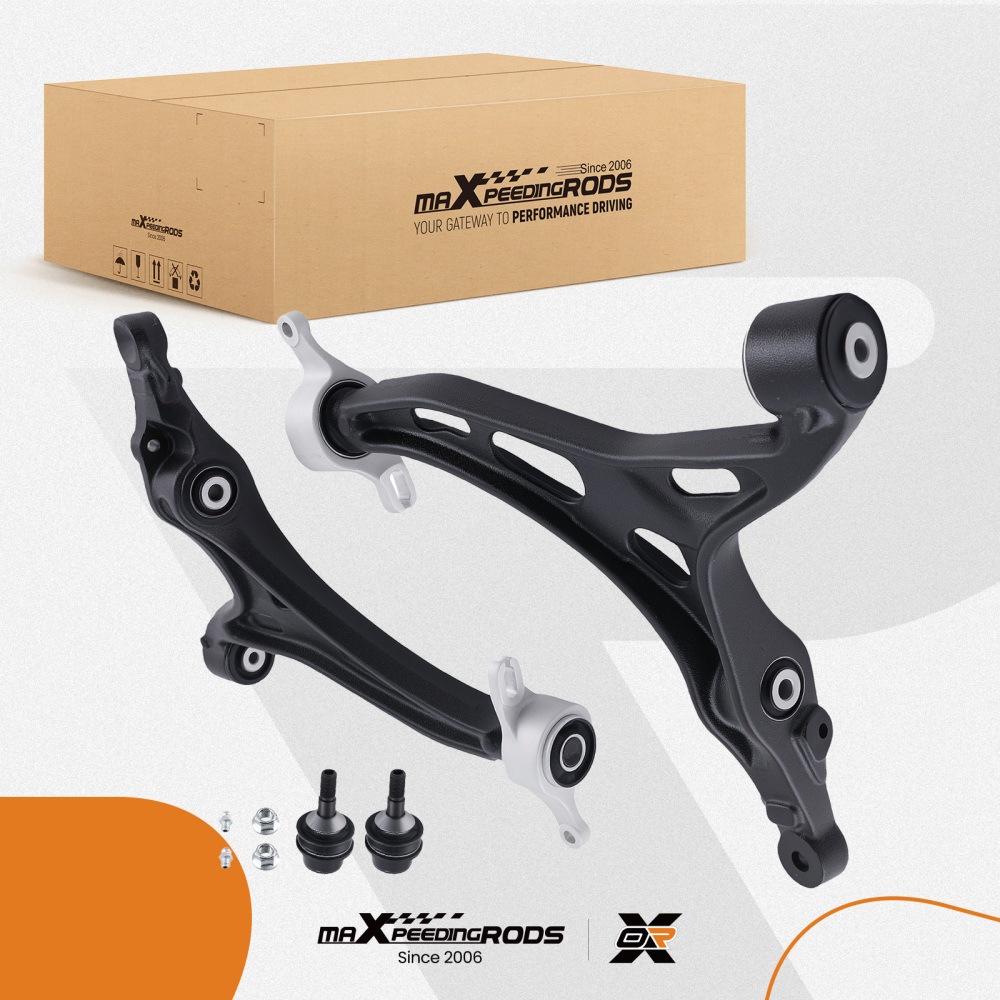 Front Lower Control Arms Ball Joints for 11-15 compatible for Dodge Durango compatible for Jeep Grand Cherokee