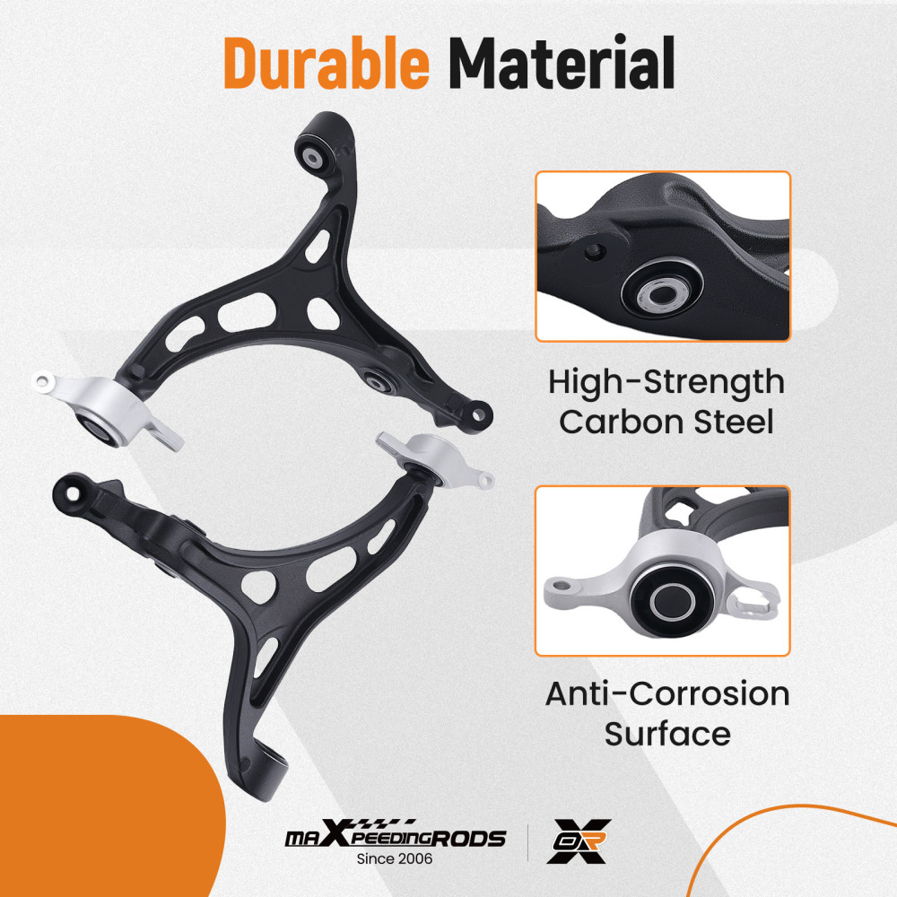 Front Lower Control Arms Ball Joints for 11-15 compatible for Dodge Durango compatible for Jeep Grand Cherokee