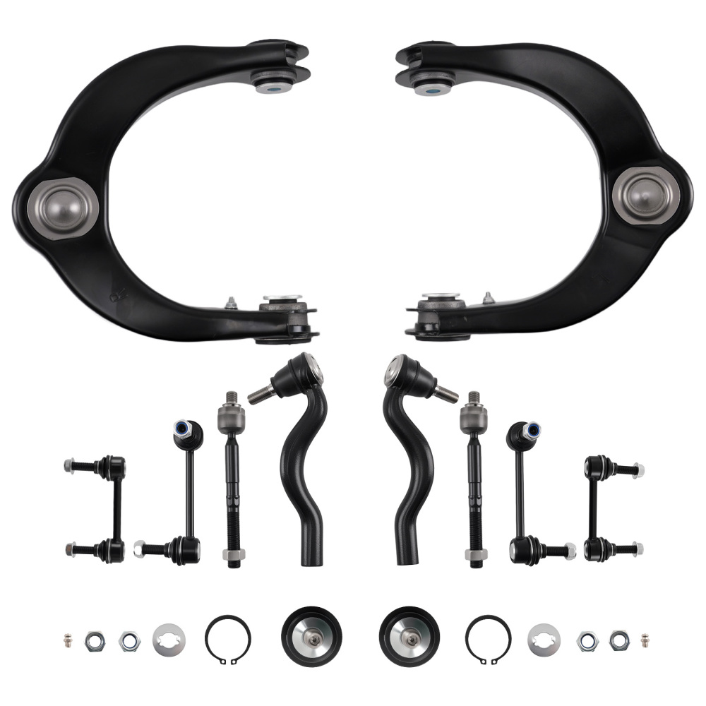 12x Front Upper Control Arm Kit for 2011-2015 compatible for Dodge Durango compatible for Jeep Grand Cherokee