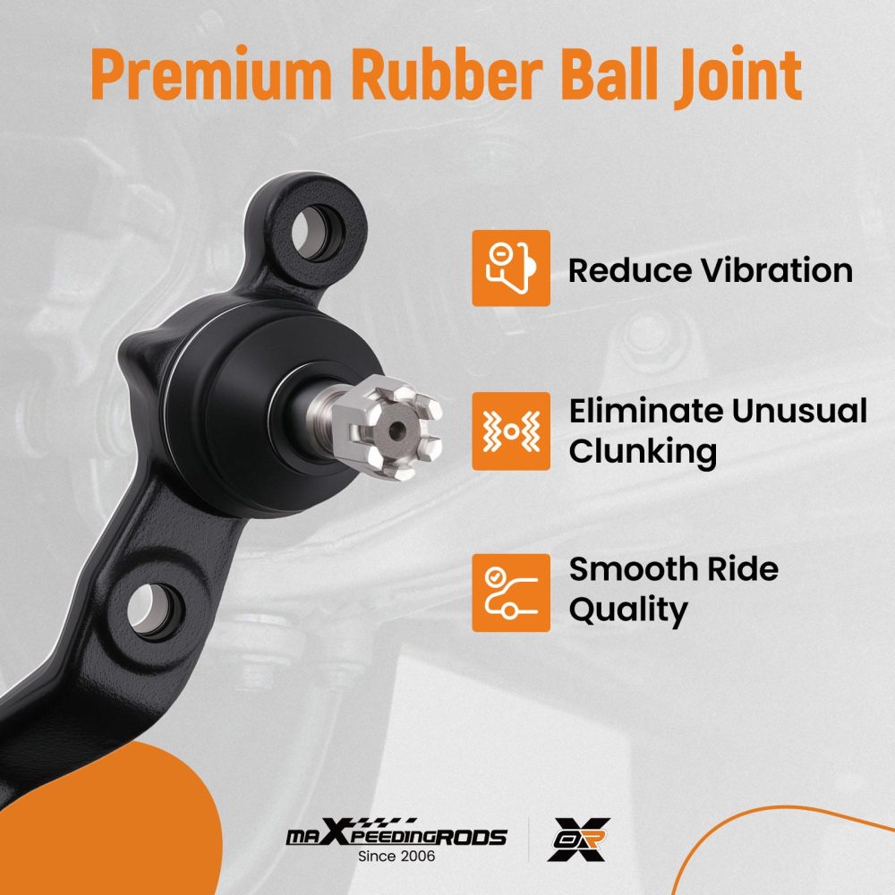 8PC Ball Joint Inner Tie Rod compatible for Lexus GS300 GS400 GS430 1998-2005 103-2880