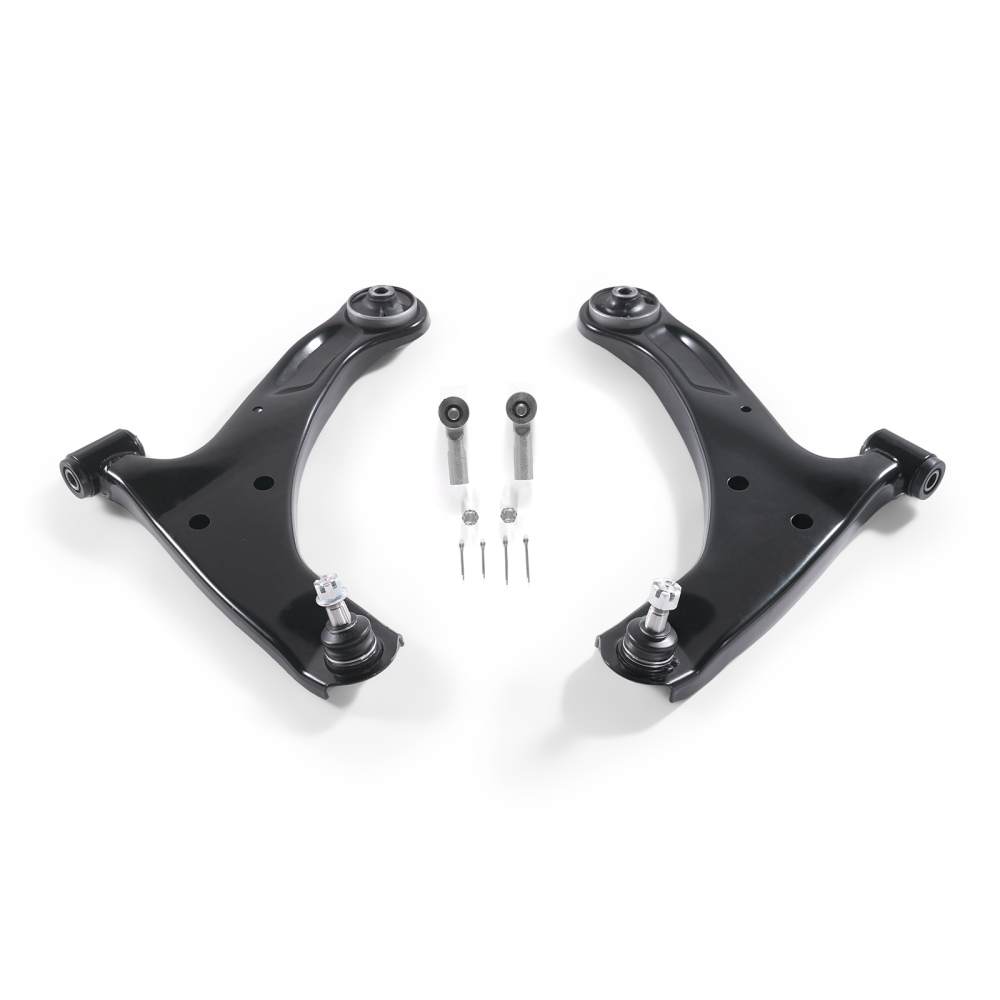 Front Lower Control Arms Ball Joints Tierods for 2006 - 2013 compatible for Suzuki Grand Vitara