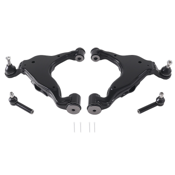 Front Suspension Lower Control Arm Outer Tie Rod End compatible for 4Runner GX470 2003-2009