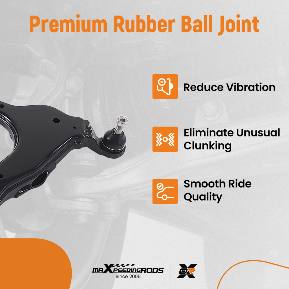 Front Suspension Lower Control Arm Outer Tie Rod End compatible for 4Runner GX470 2003-2009