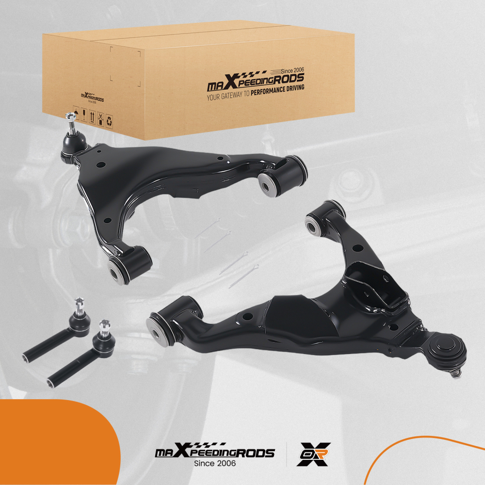 Front Suspension Lower Control Arm Outer Tie Rod End compatible for 4Runner GX470 2003-2009
