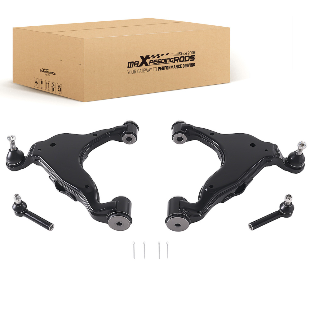 Front Suspension Lower Control Arm Outer Tie Rod End compatible for 4Runner GX470 2003-2009