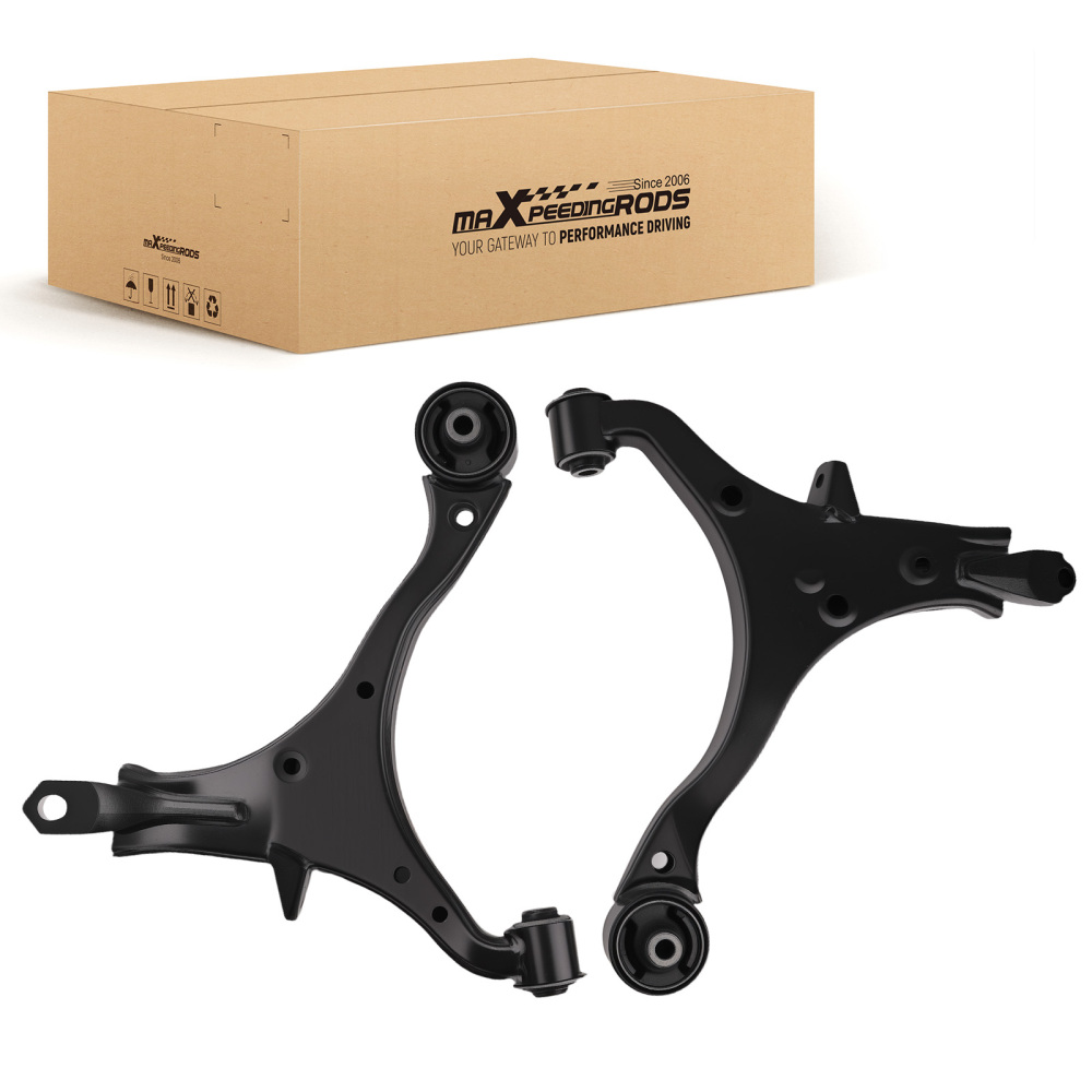 2x Front Lower Control Arms LH RH for 2002 2003 2004-2006 compatible for Honda CR-V CRV 2.4L