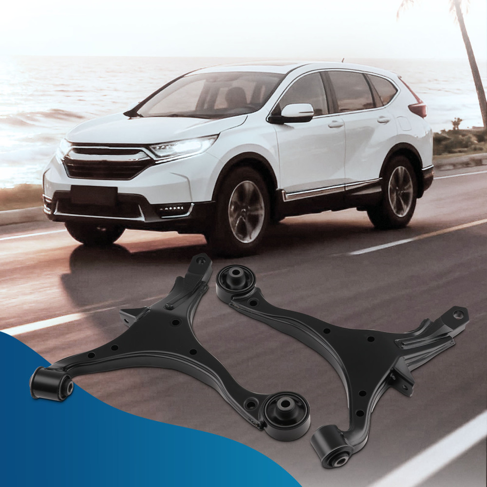 2x Front Lower Control Arms LH RH for 2002 2003 2004-2006 compatible for Honda CR-V CRV 2.4L