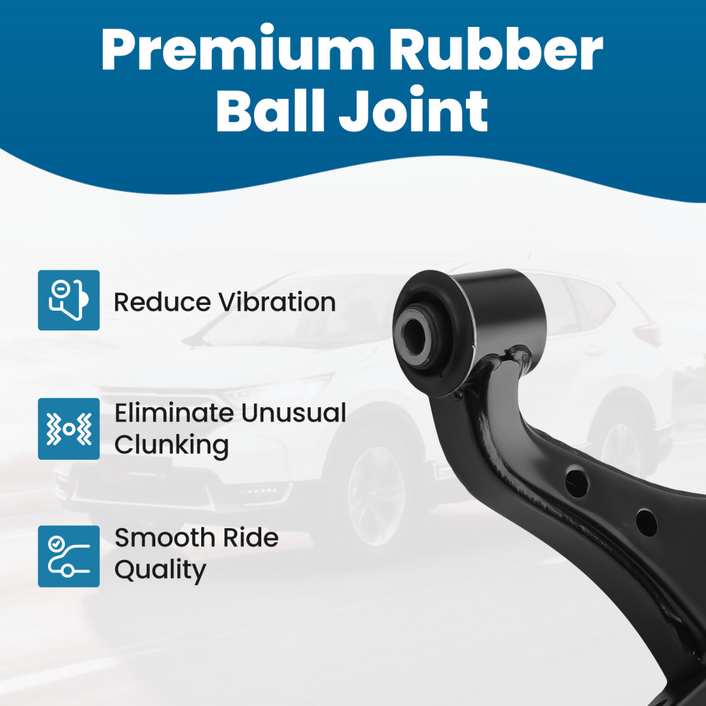 2x Front Lower Control Arms LH RH for 2002 2003 2004-2006 compatible for Honda CR-V CRV 2.4L