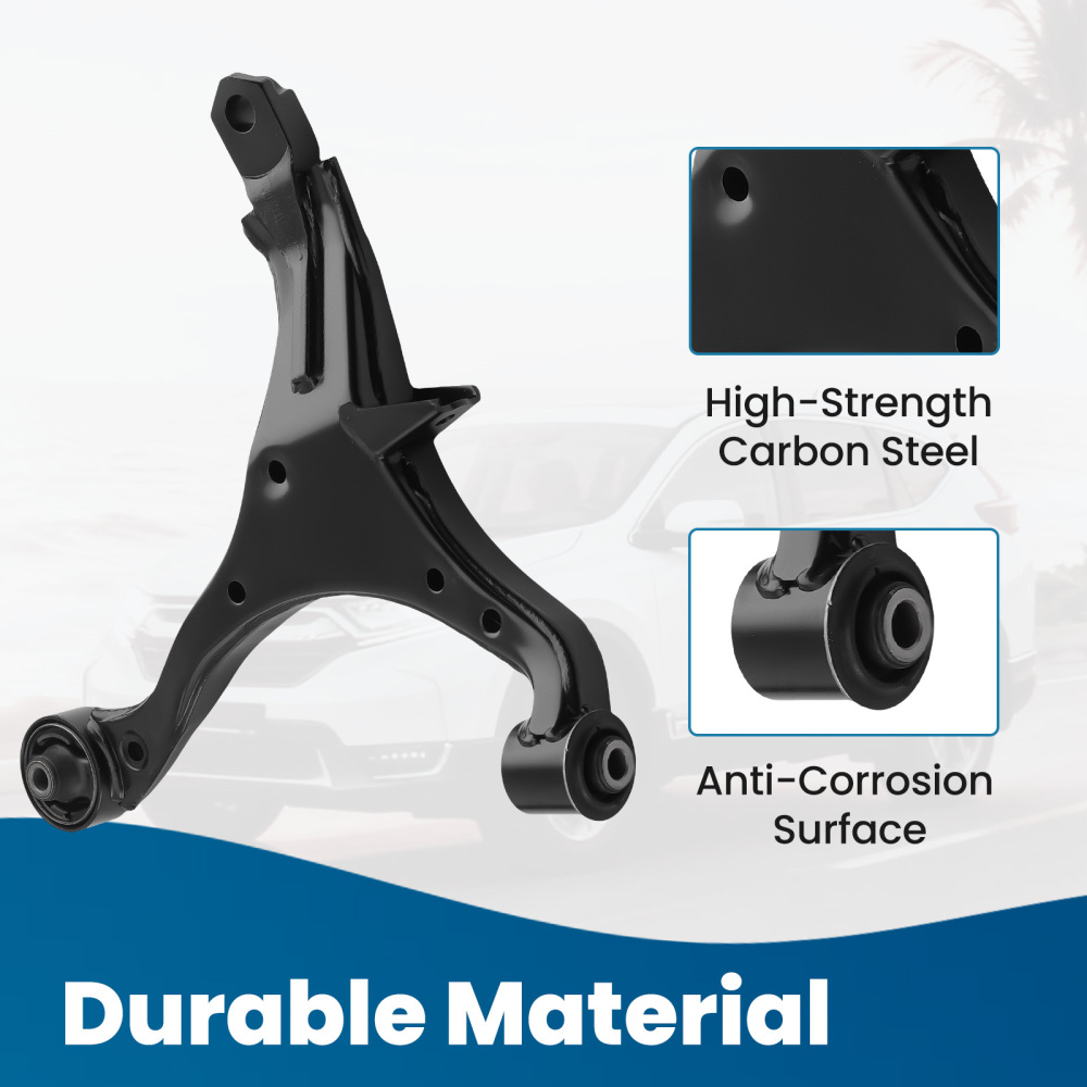 2x Front Lower Control Arms LH RH for 2002 2003 2004-2006 compatible for Honda CR-V CRV 2.4L