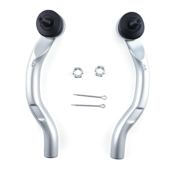 2x Outer Tie Rods For 2004-2008 compatible for Acura TSX 2003-2005 2006 2007 compatible for Honda Accord