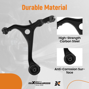 8x Front Lower Control Arms Ball Joint Tie Rods Sway Bar compatible for Acura TSX 2004-2008