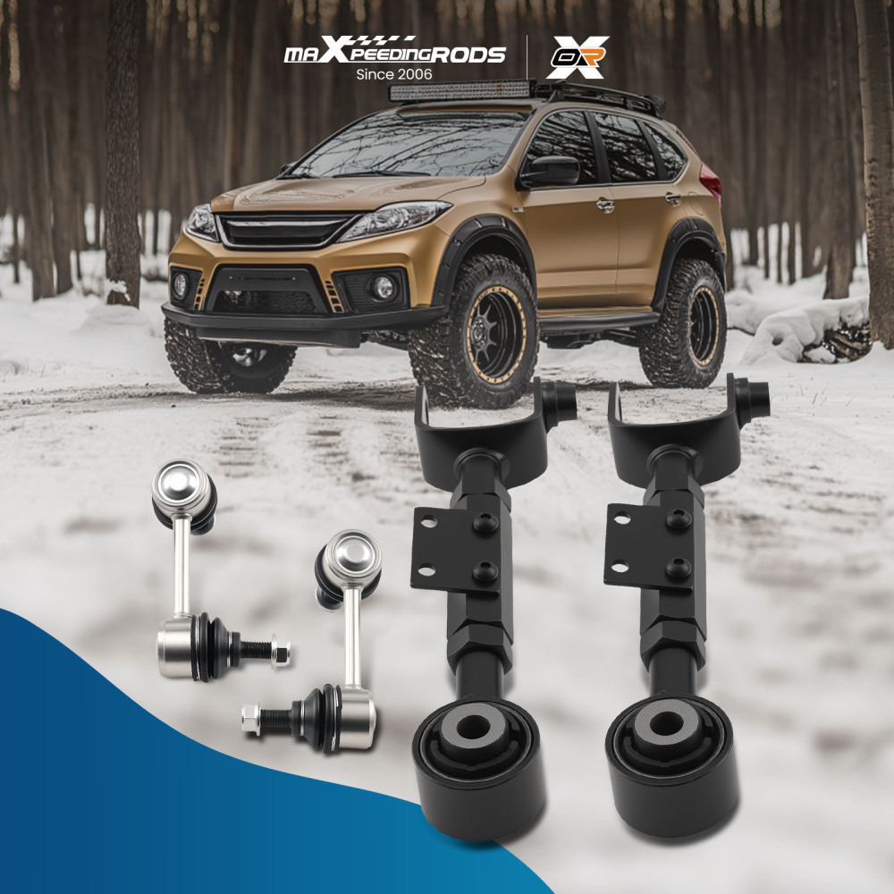 Rear Upper Suspension Control Arms Sway Bar Links compatible for Honda CR-V 2007 - 2016