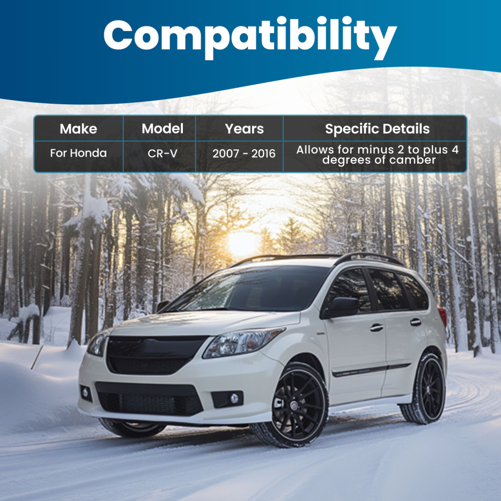 Rear Upper Suspension Control Arms Sway Bar Links compatible for Honda CR-V 2007 - 2016