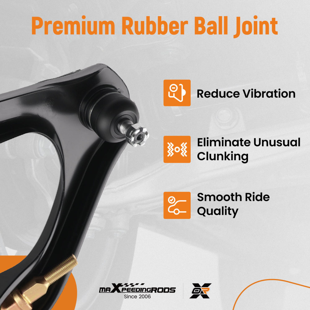 Front Control Arms Ball Joint Sway Bar End Links Kit for 1990-1993 compatible for Honda Accord