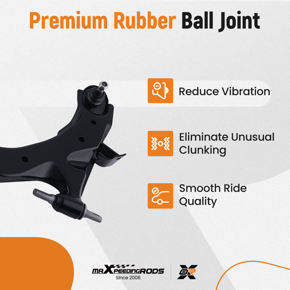 10PC Front Lower Control Arm Sway Bar Kit compatible for HYUNDAI ELANTRA 2001-2006 ES3377