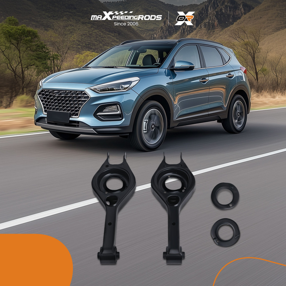 2X REAR LOWER SUSPENSION WISHBONES ARMS KITS LH+RH compatible for HYUNDAI IX35 compatible for KIA SPORTAGE