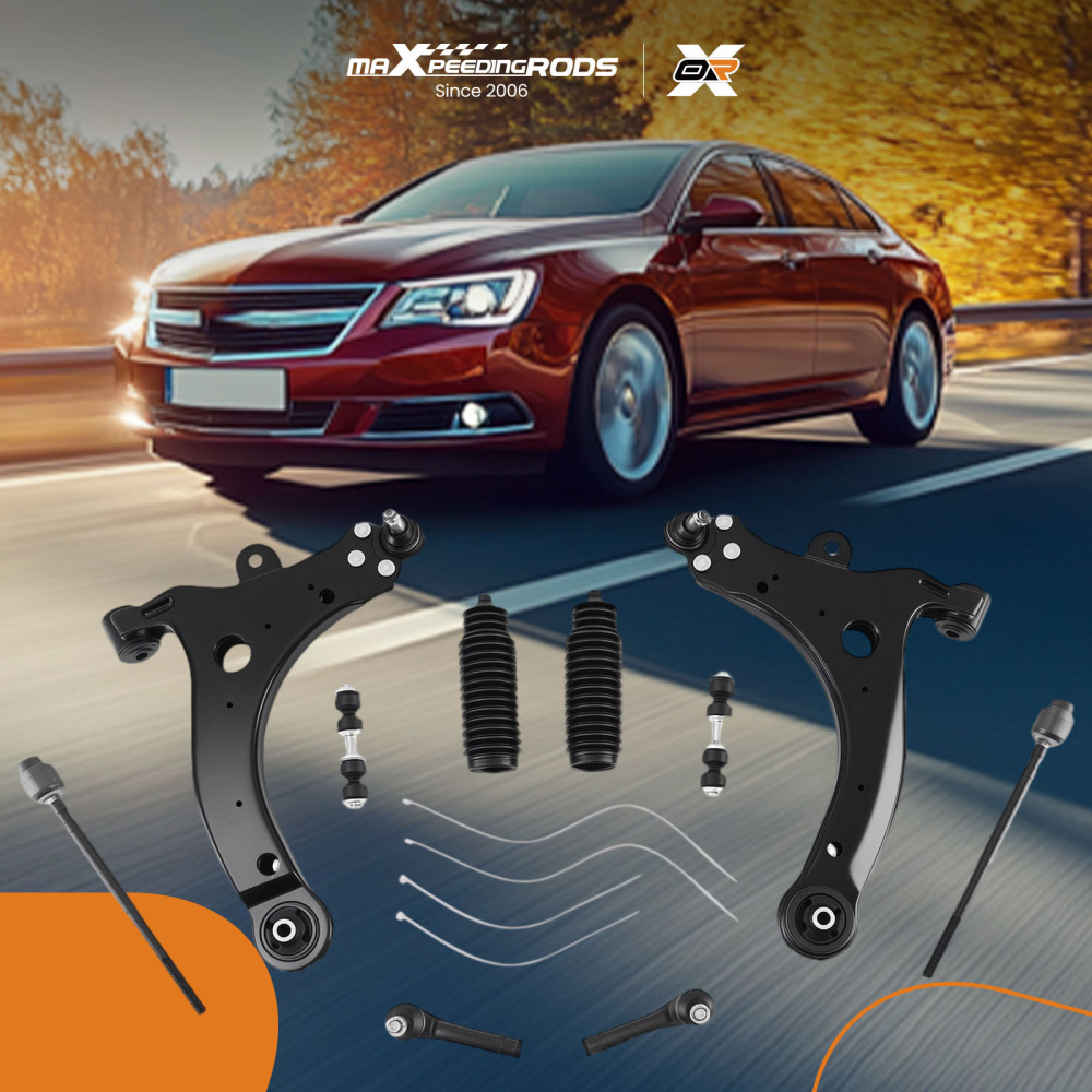 Front Lower Control Arms Kit compatible for Chevrolet Impala 2004-2013 K80538 K80539