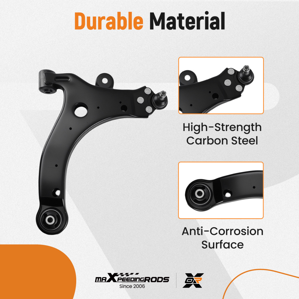 Front Lower Control Arms Kit compatible for Chevrolet Impala 2004-2013 K80538 K80539