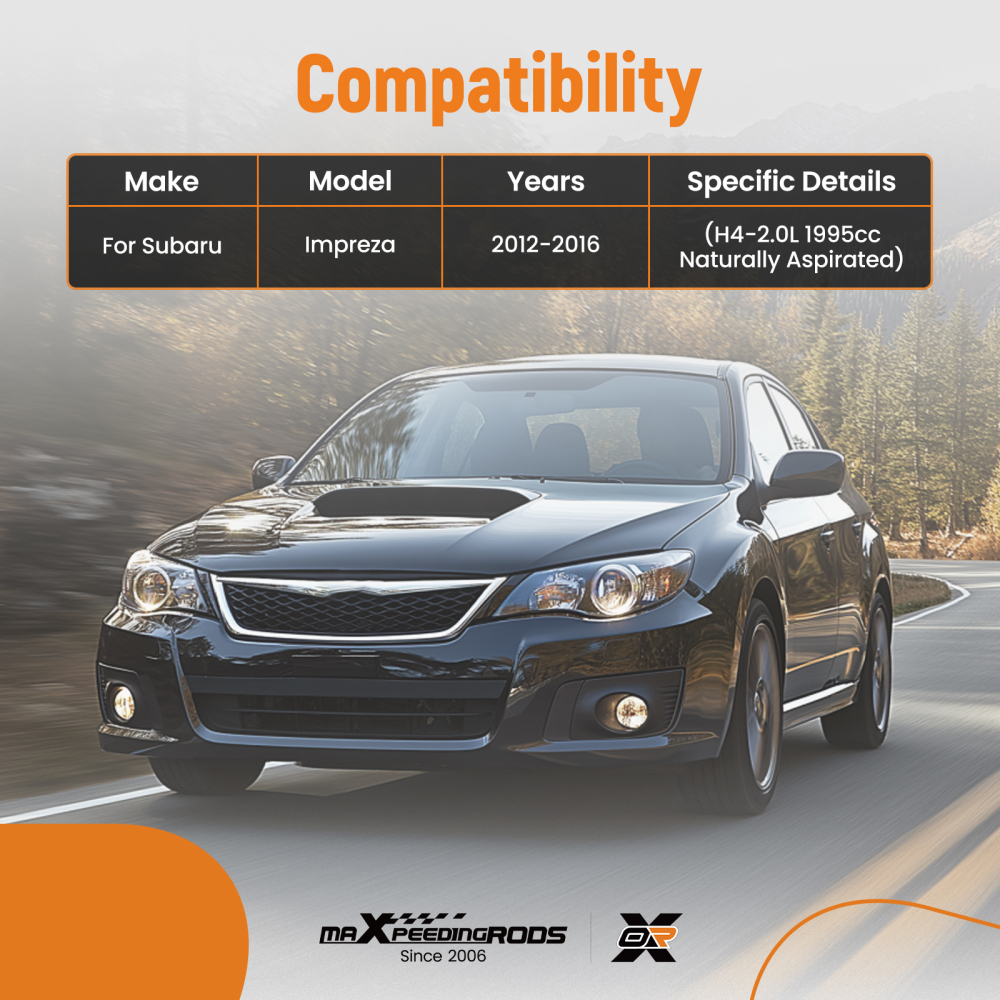 maXpeedingrods 12Pcs Suspension Kit for Subaru Impreza 2.0L 2012-2016