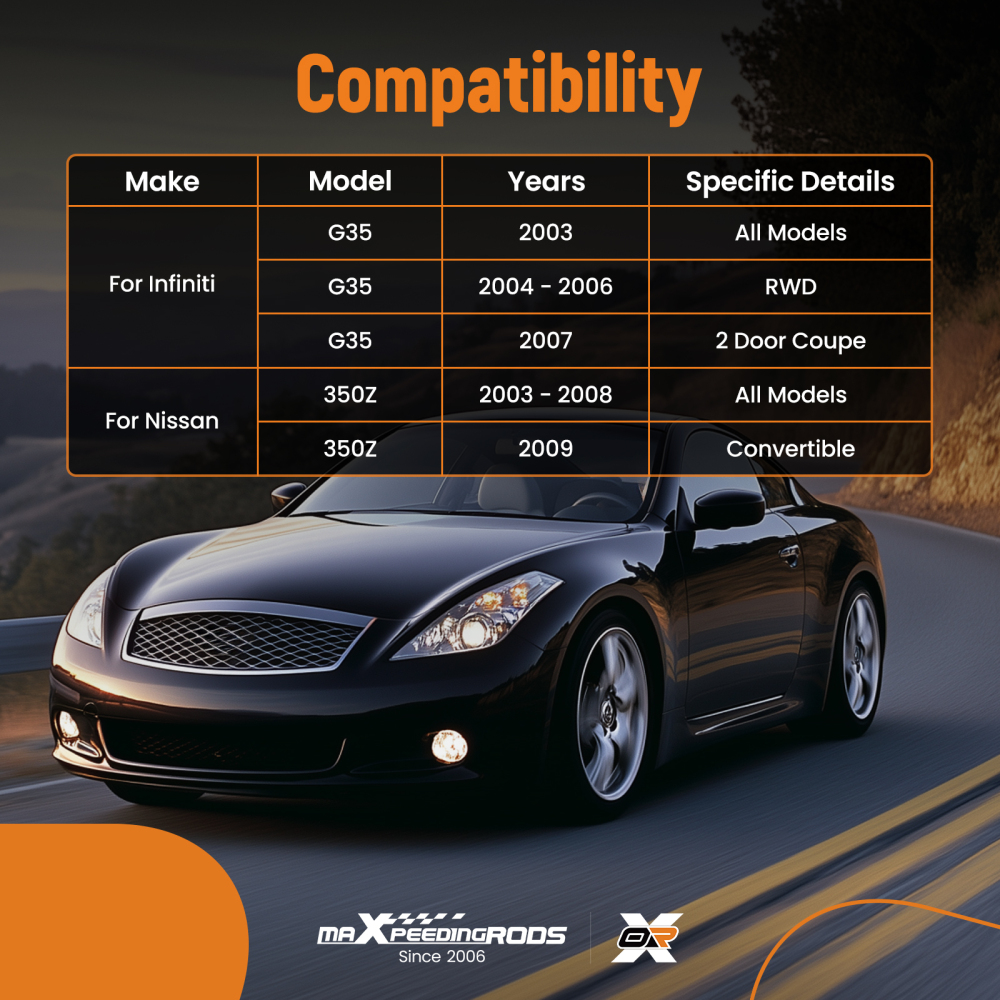 Front Upper Right Control Arm w/Ball Joint for 2003 2004 2005-2009 G35 350Z RWD