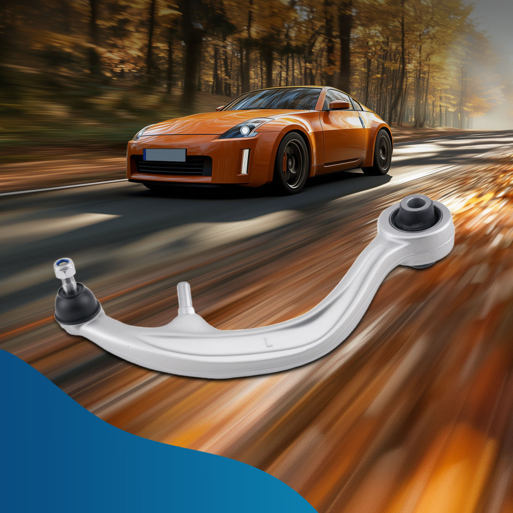 Front Lower Rearward Right Control Arm + Ball Joint compatible for Infiniti G35 2003-2007